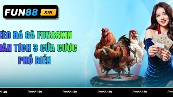 Kèo Đá Gà Fun88XIN – Phân Tích 3 Cửa Cược Phổ Biến