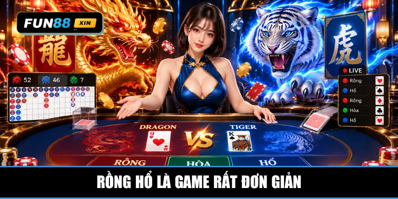 Rồng hổ là game rất đơn giản